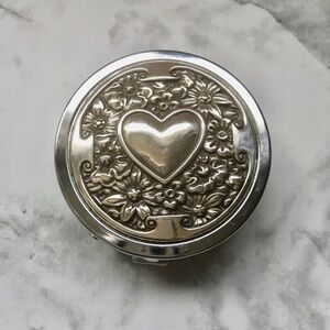 Brighton Silver Heart ~ Pill Box Case
